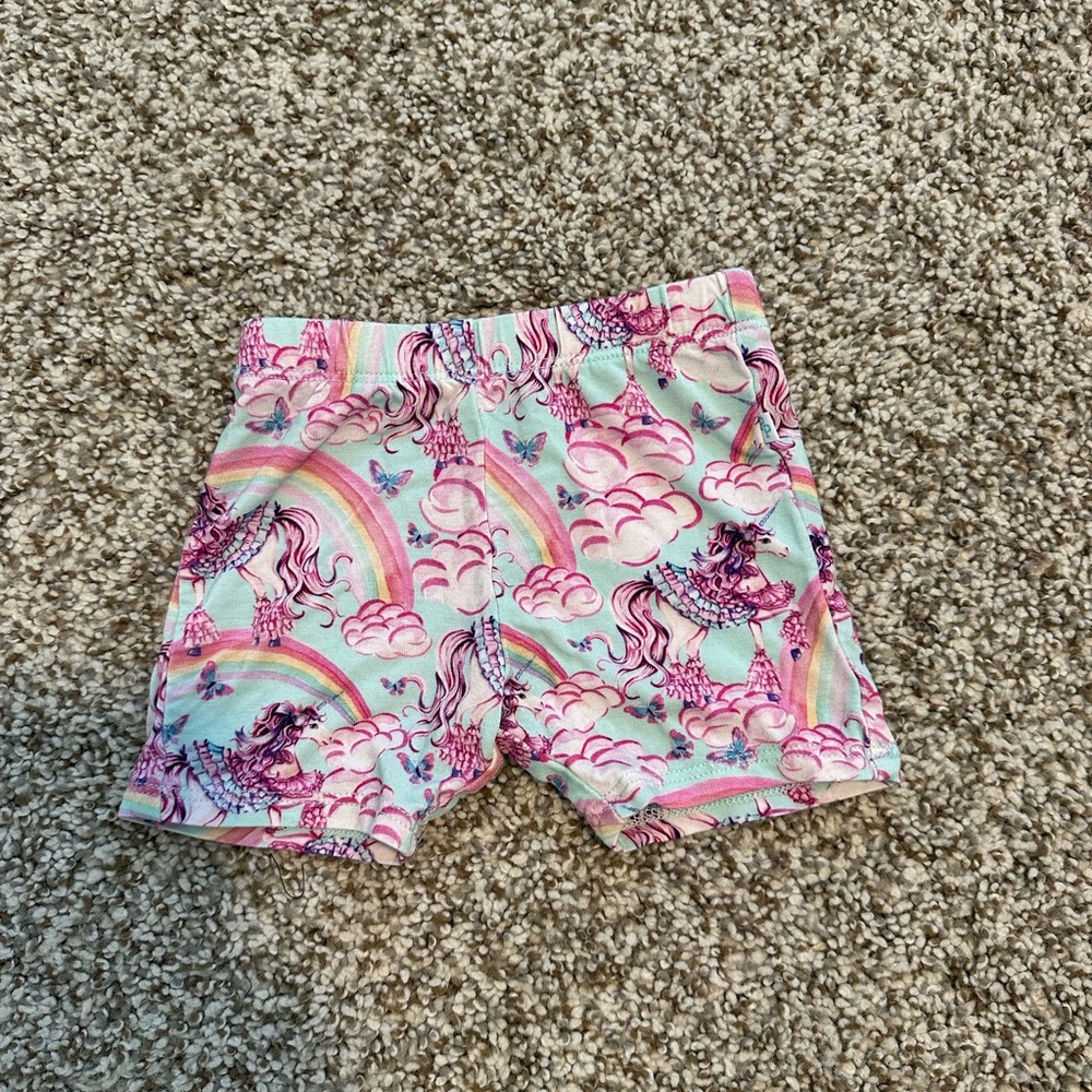 Posh Peanut Pastel Unicorn Shorts